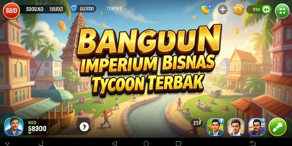 Screenshot gameplay 88ID yang menunjukkan membangun bisnis Tycoon.