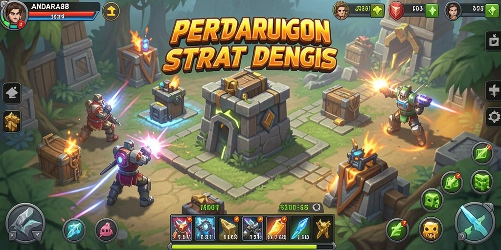 Gameplay menyenangkan dengan strategi Tower Defense yang menarik.