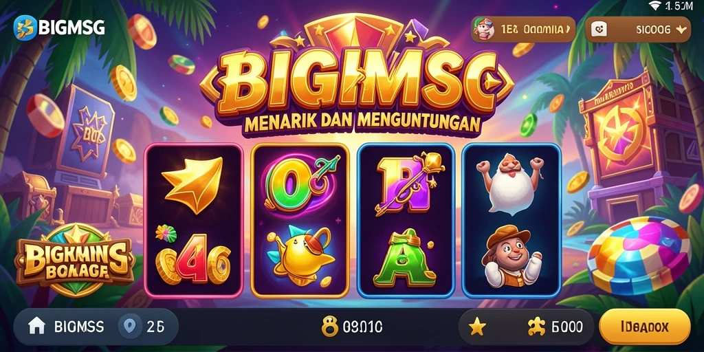 Tampilan menarik dari gameplay Slot BIGMSG.