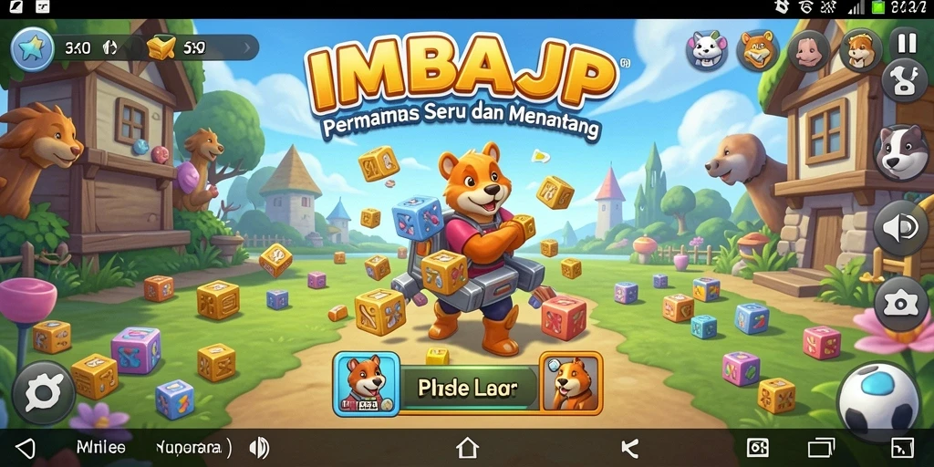 Tampilan menarik dari gameplay <strong>IMBAJP</strong> yang penuh tantangan.