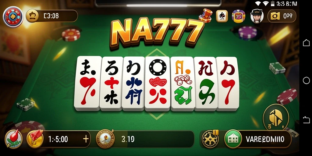 Tampilan seru gameplay Domino di NA777, penuh aksi dan interaksi.