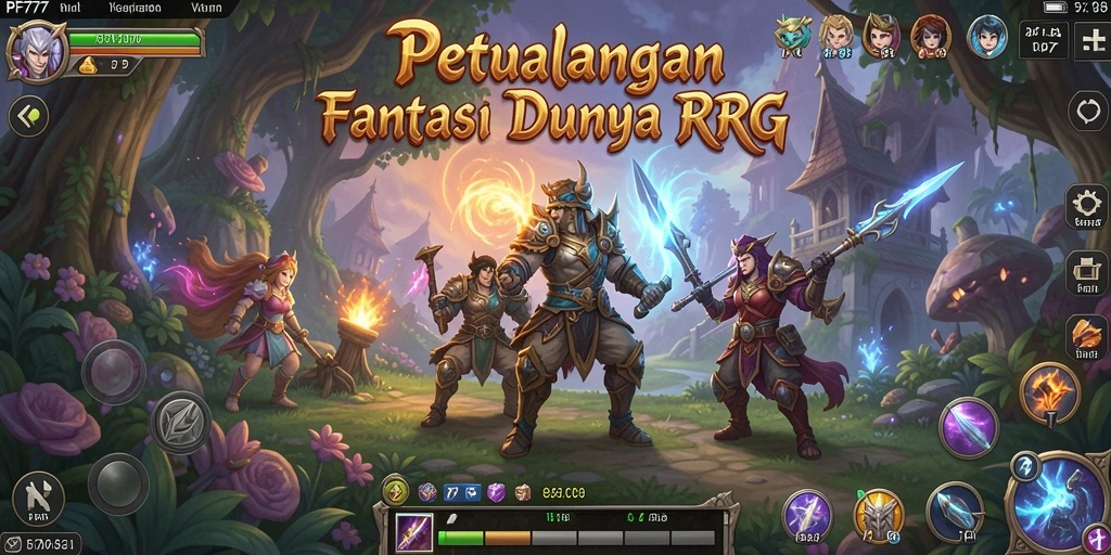Gameplay PF777 yang mendebarkan dan penuh aksi dalam dunia RPG.