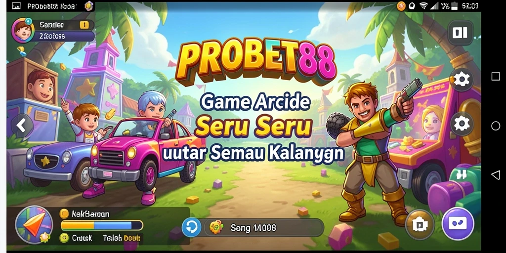 Tampilan gameplay seru dan penuh aksi dari PROBET88.