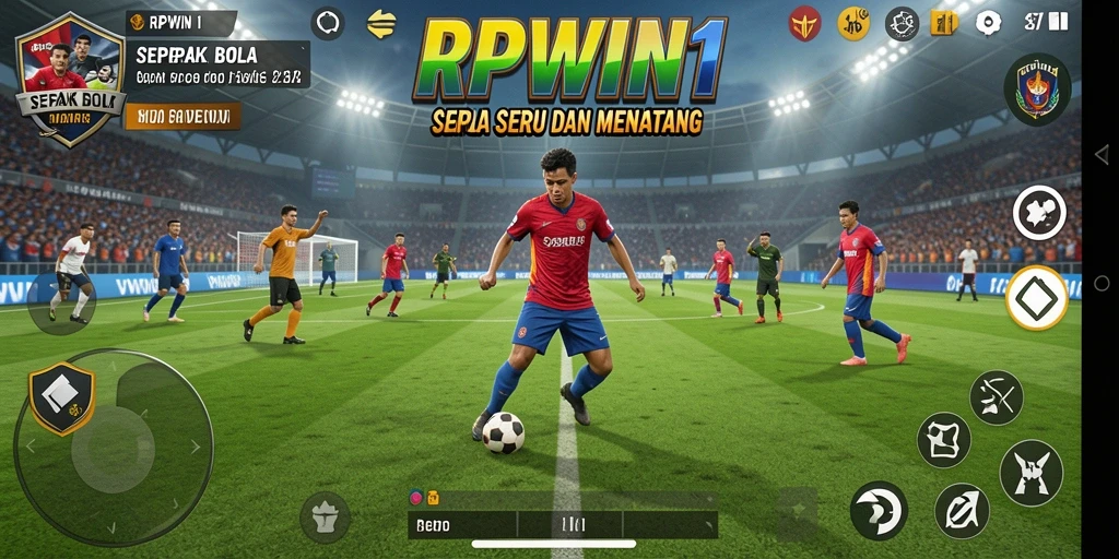 Gameplay seru dan kompetitif dalam RPWIN1 dengan grafis menarik.